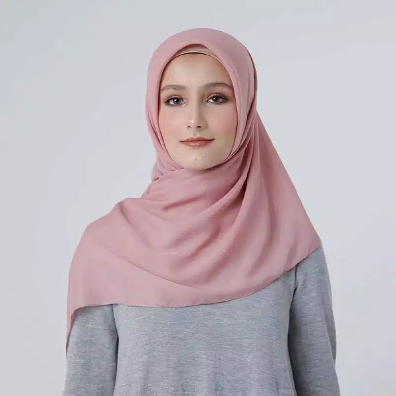 SEGIEMPAT SCARF MARUNA PLAIN ZOYA ORI