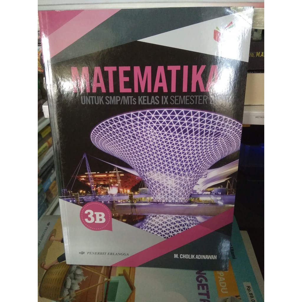 Matematika 3b Untuk Smp Mts Kelas Ix Semester 2 K13n Erlangga