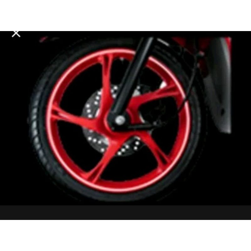 Velg depan yamaha Xeon RC merah original