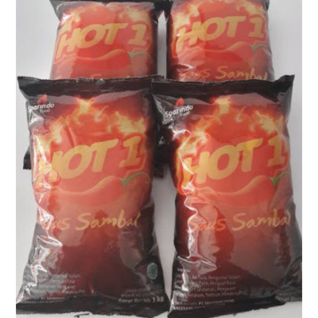 

Saus sambal hot1 1kg