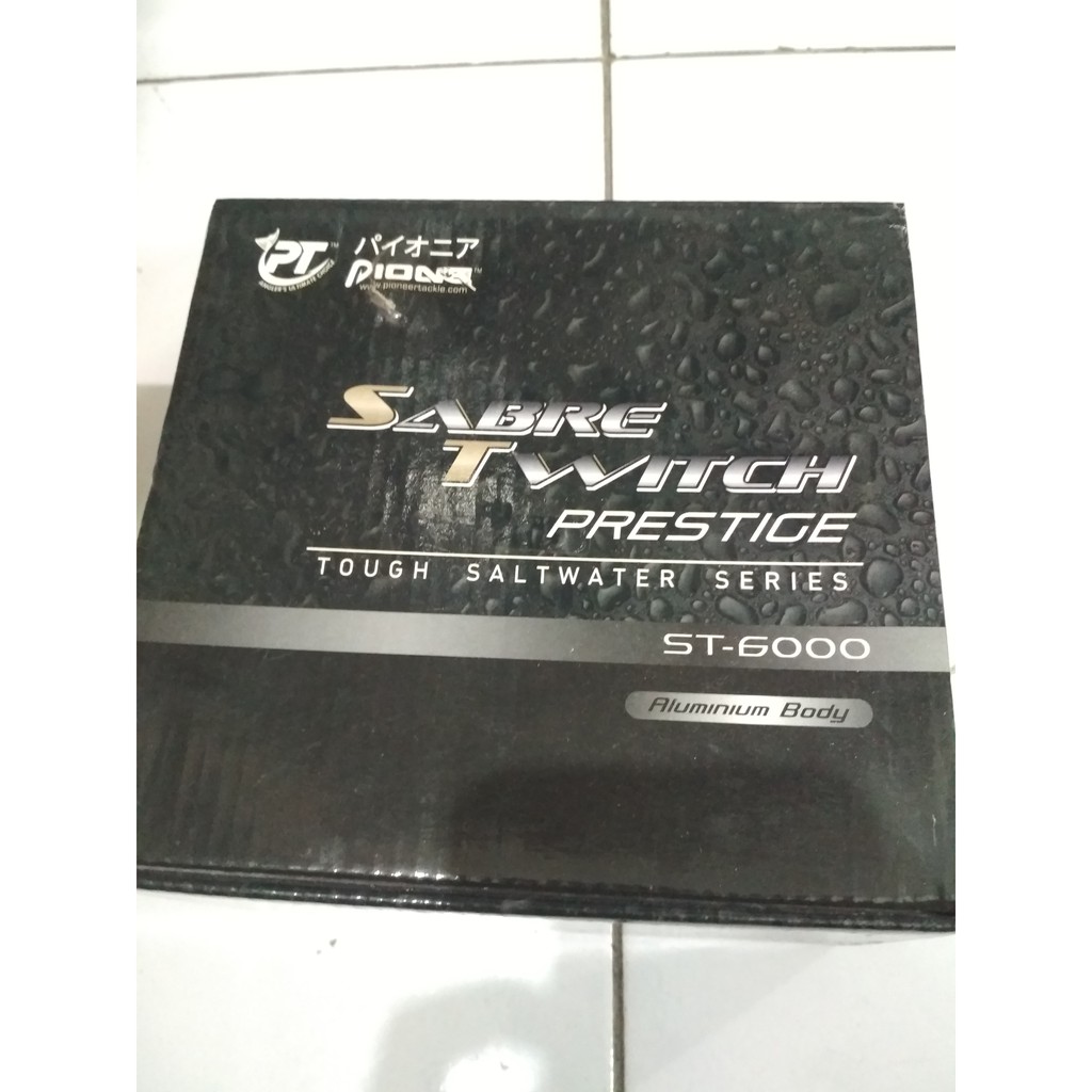 Reel Pancing Pioneer Sabre Twitch ST-6000 Salt Water Series MURAH