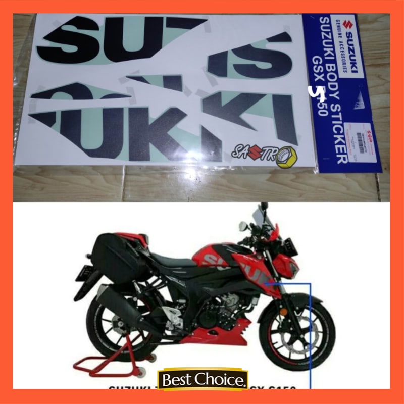 stiker striping suzuki body sticker suzuki GSX S BANDIT ORI