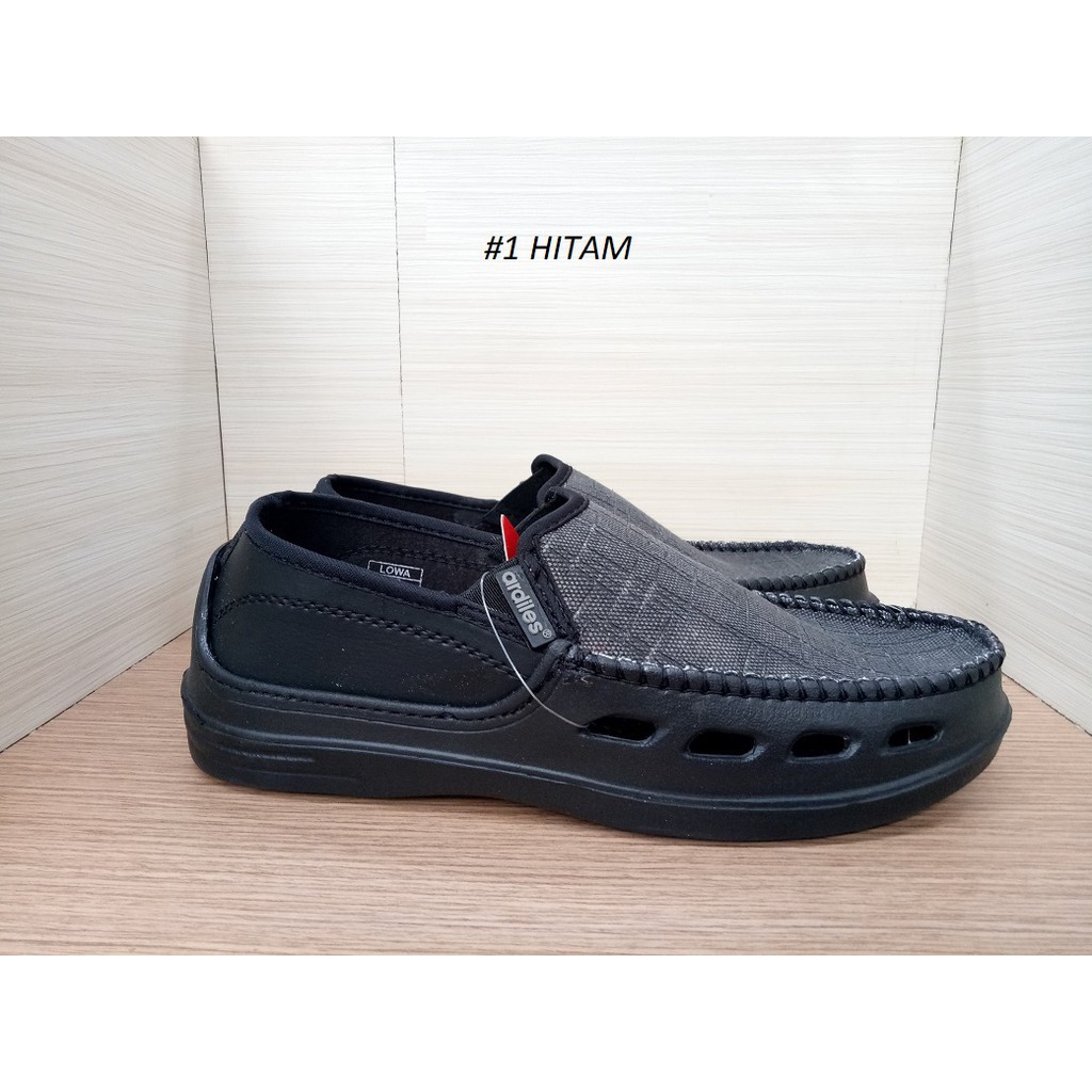 Sepatu Pria Slip On Ardiles Okwood Lowa Biru Coklat Sepatu Pria Slip On Ardiles Okwood Lowa Biru Coklat