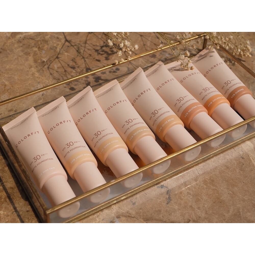 WARDAH COLORFIT MATTE FOUNDATION 25 ML @MJ