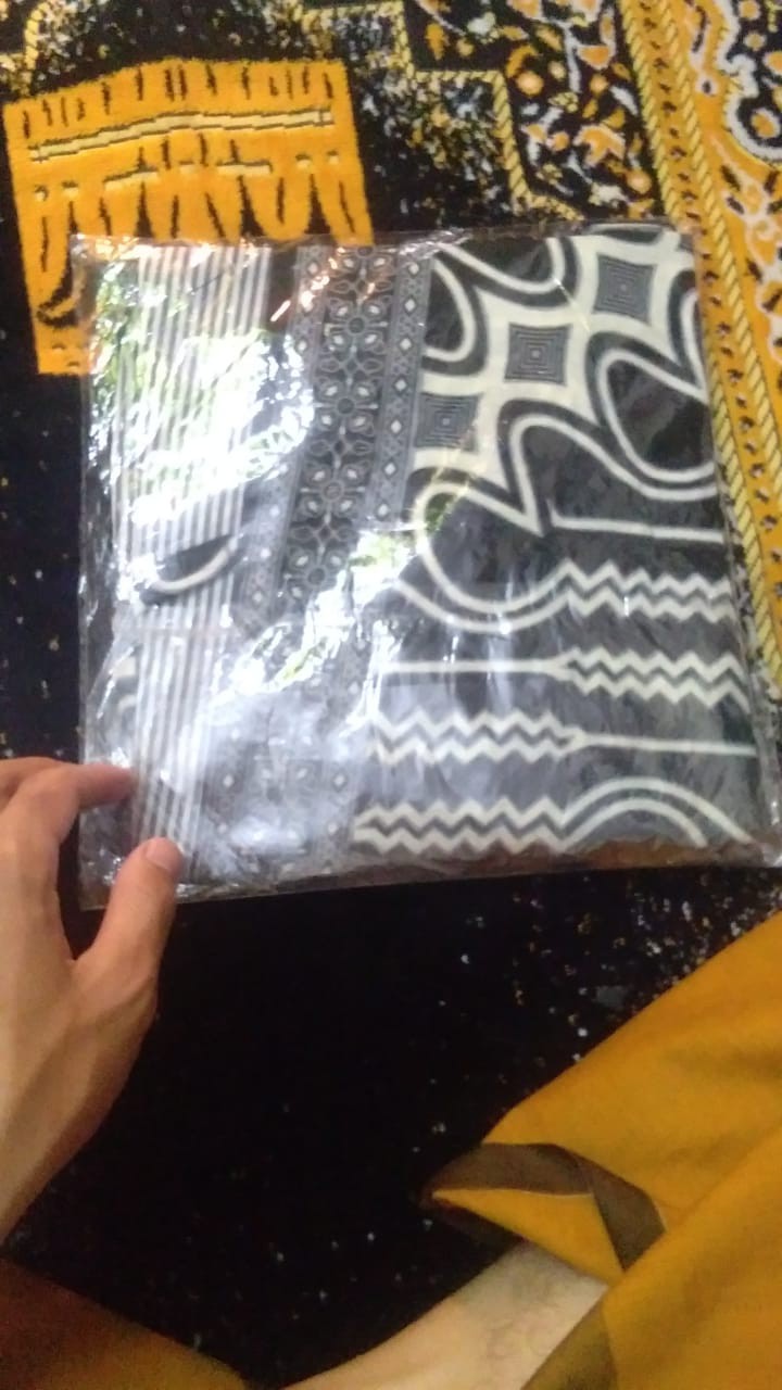 Maura Couple - Sania Ruffle Batik Couple Ori Ndoro Jowi Garansi Termurah Shopee - Batik Modern Solo