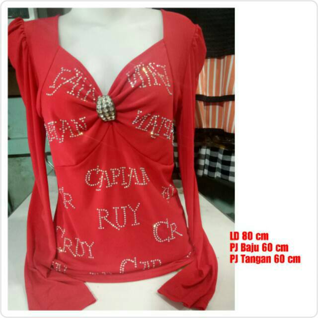 Baju Seksi Merah Murah