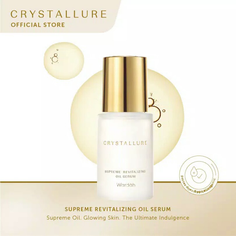 WARDAH CRYSTALLURE SUPREME REVITALIZING OIL SERUM