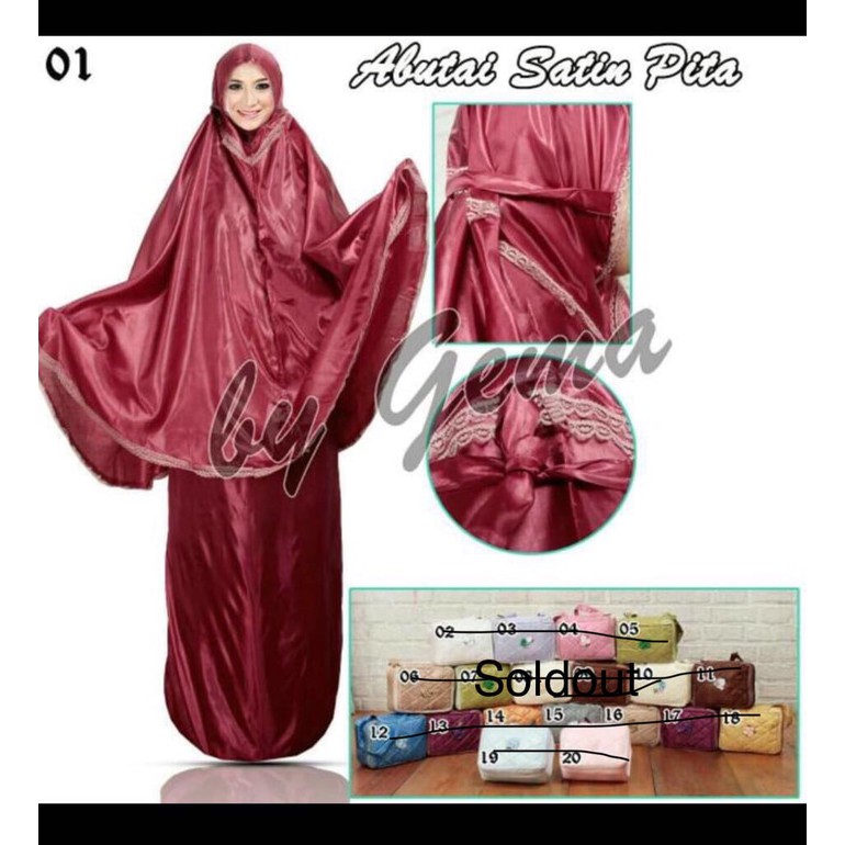 Mukena Dewasa / Ramadhan 2020 Murah / Rukuh Terbaru / Casanova XA824  Traveling Tas Bom