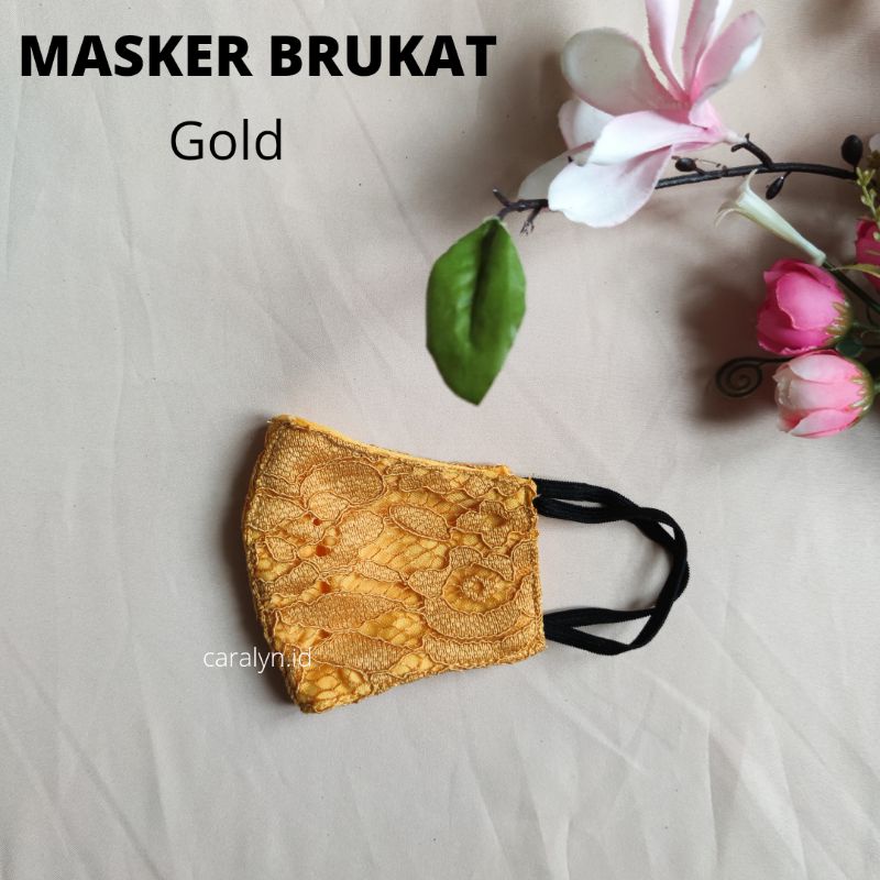 MASKER ANAK BRUKAT EARLOOP NON HIJAB MEWAH