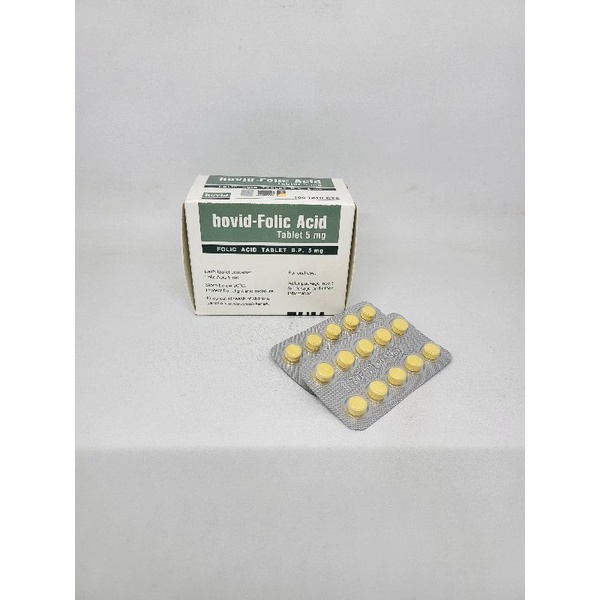 hovid folic acid 5mg