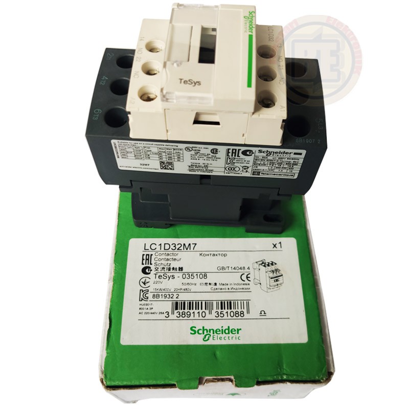 Magnetic kontaktor Schneider LC1 D32 LC1D32M7 LC1D32 32A 32 amper amp