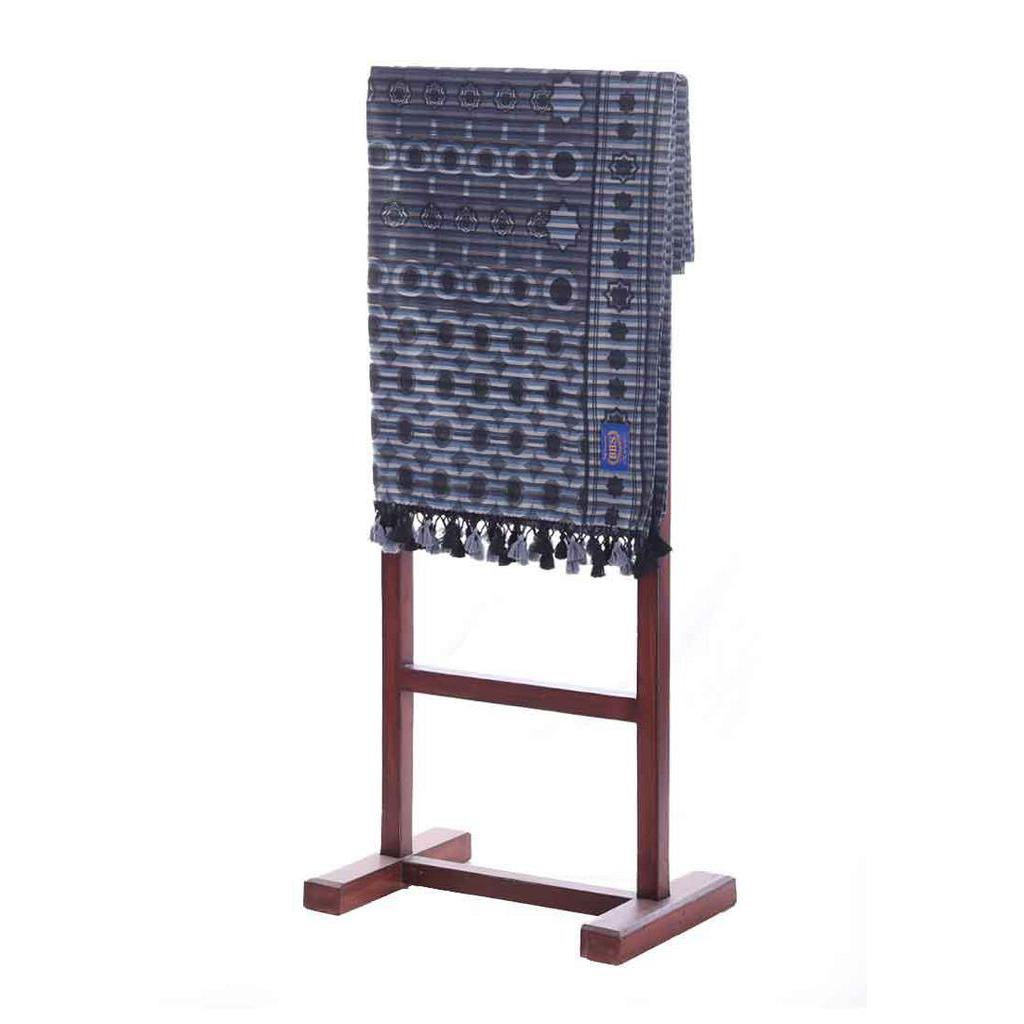 Surban Subaiyah BHS Classic Motif Subaiyah Jaquard Donat Abu