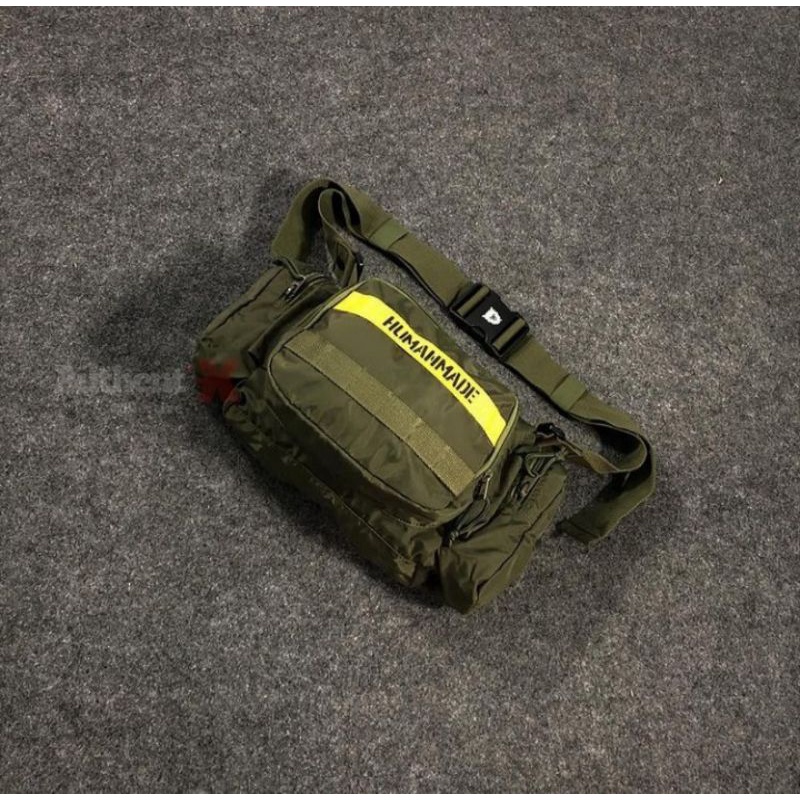 Human made two-ways military bag