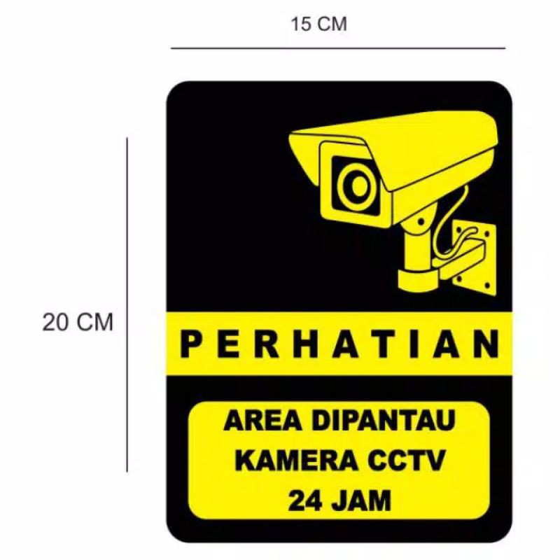 

CUSTOM CUTING STIKER CCTV DALAM TOKO