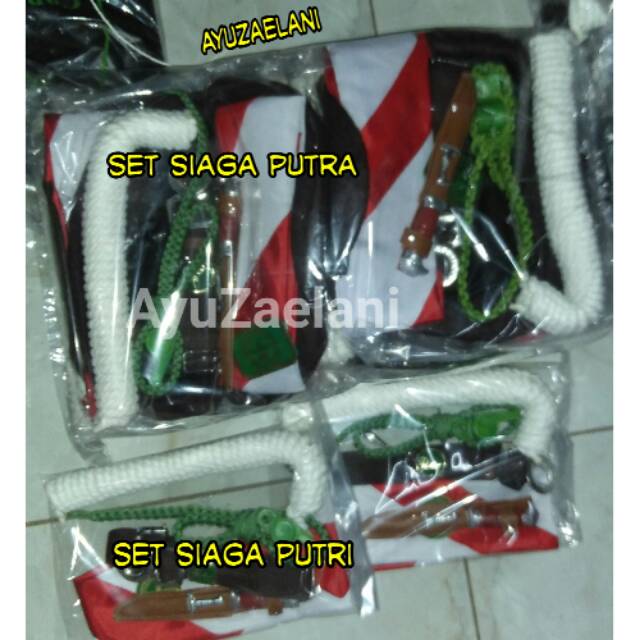 SET ALAT SIAGA PUTRA &amp; PUTRI