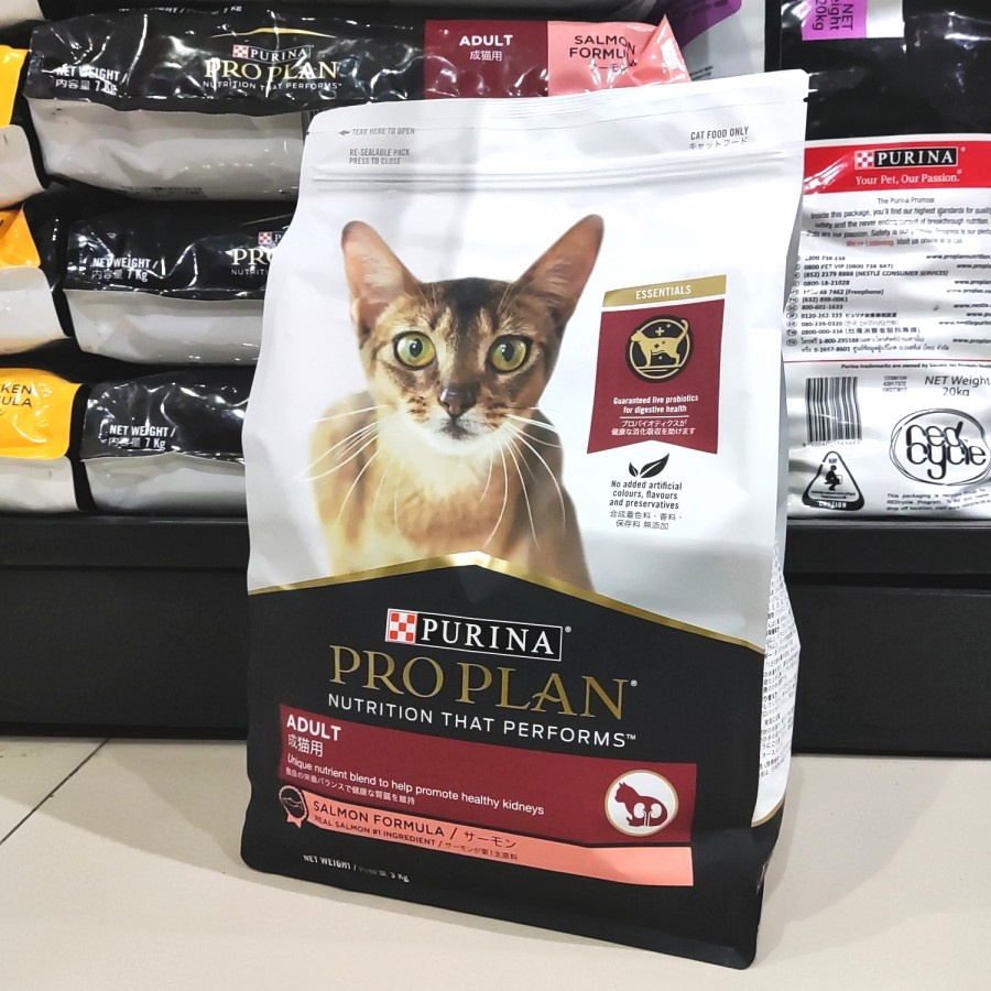 Proplan Cat Salmon Adult Kemasan 3KG Dry Food / Pro Plan