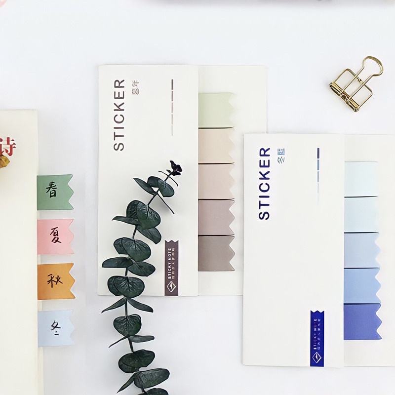 

100 Sticky Notes Warna Basic
