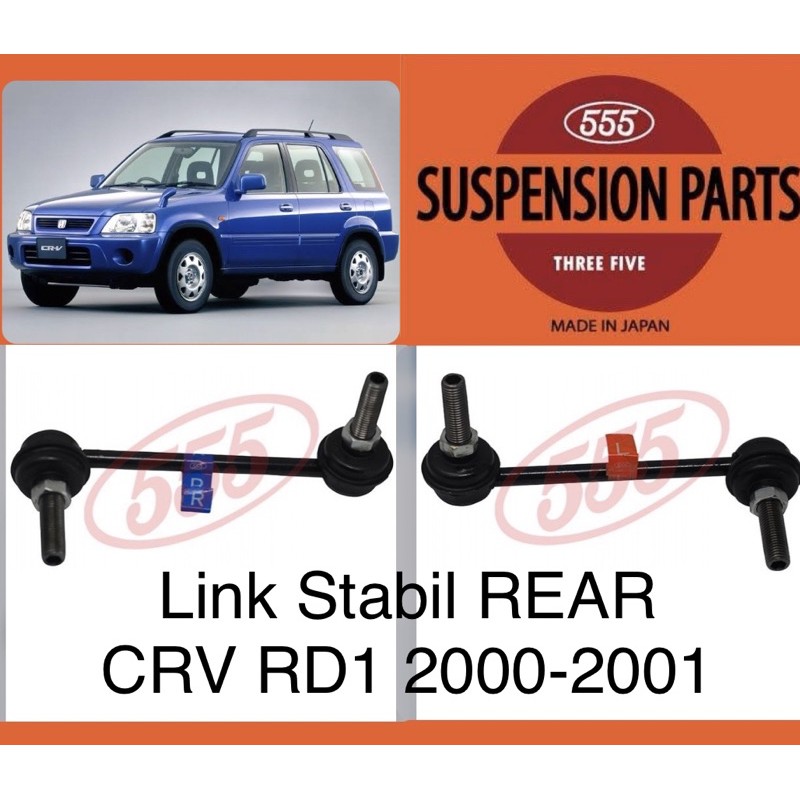 Link Stabil Stabilizer Belakang Honda Crv OLD RD1 2000 2001 Set Kanan kiri 52320 52321 S10 555 Japan