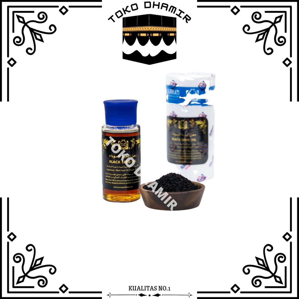 MINYAK HABBATUSSAUDA ORI BLACK SEED OIL SURRATI ASLI MEKKAH SAUDI ARABIA