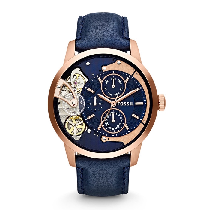 Jam Pria Fossil ME-1138 Townsman Original 1 Year Warranty + Tin Box