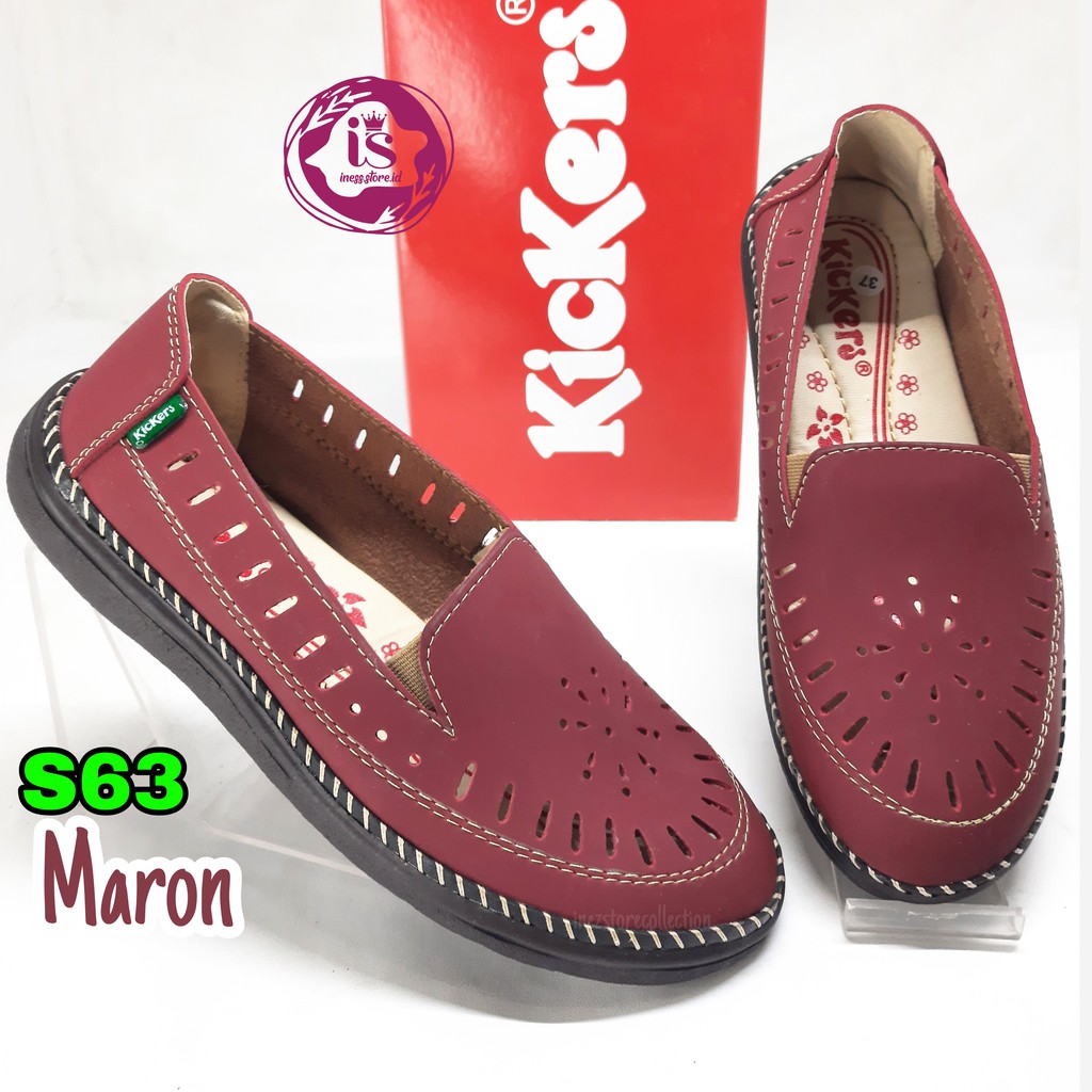 Sepatu Kickers Wanita Kode S63 Murah Berkualitas