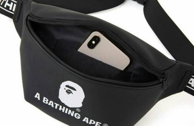 harga waist bag bape original