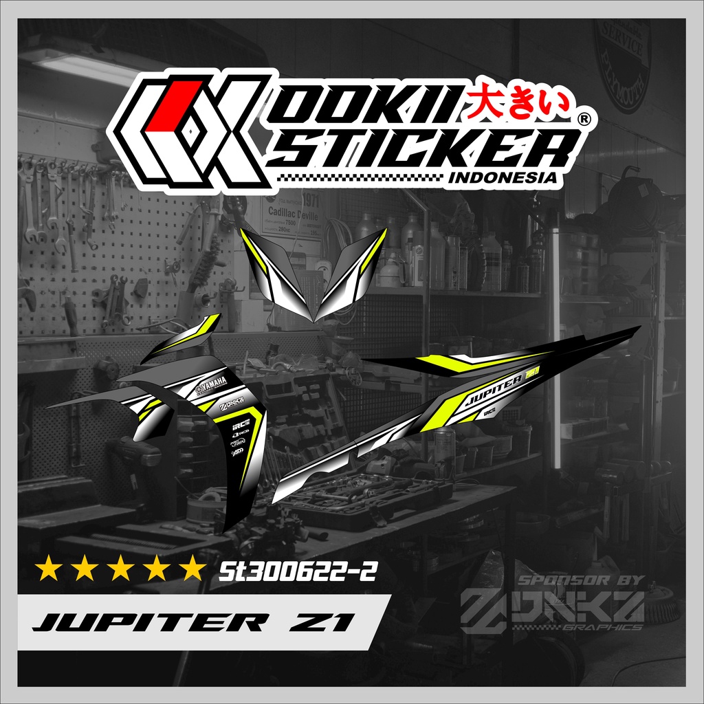 Jual Stiker Jupiter Z1 Lagenda 115Z Jupiter RC Decal Striping Jupiter
