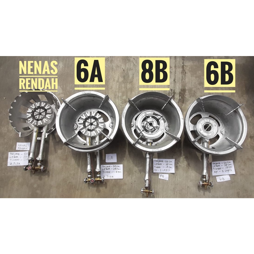 Kompor gas tungku LPG High Low pressure tatakan regulator selang semawar burner tabung KOMPOR LISTRIK