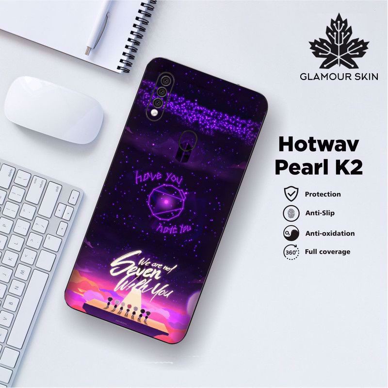 *2PCS* HOTWAV PEARL K2 Garskin Case/Stiker Protector Free Custom & COD