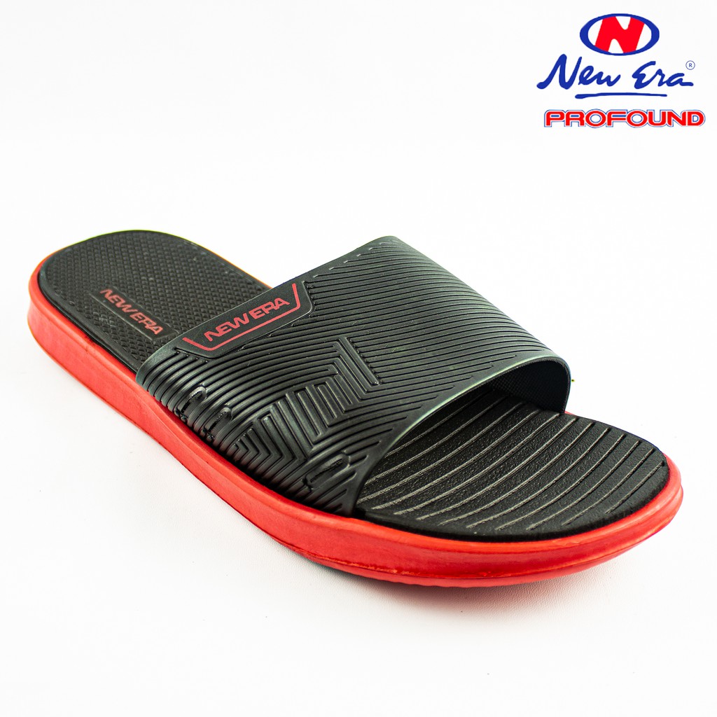 Sandal slop laki new era MB 1245 / sandal selop pria 40-44-Merah