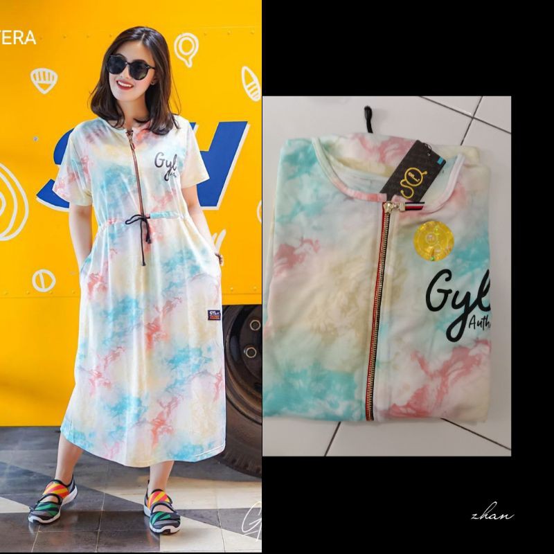 HOME DRESS GYL TIE DYE ORIGINAL BY GYL