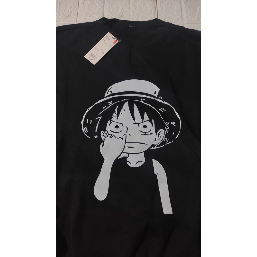 Sweater Crewneck Luffy One Piece / Sweater Crewneck Anime One Piece Bahan fleece Tebal Dan Bisa Bayar Di Tempat