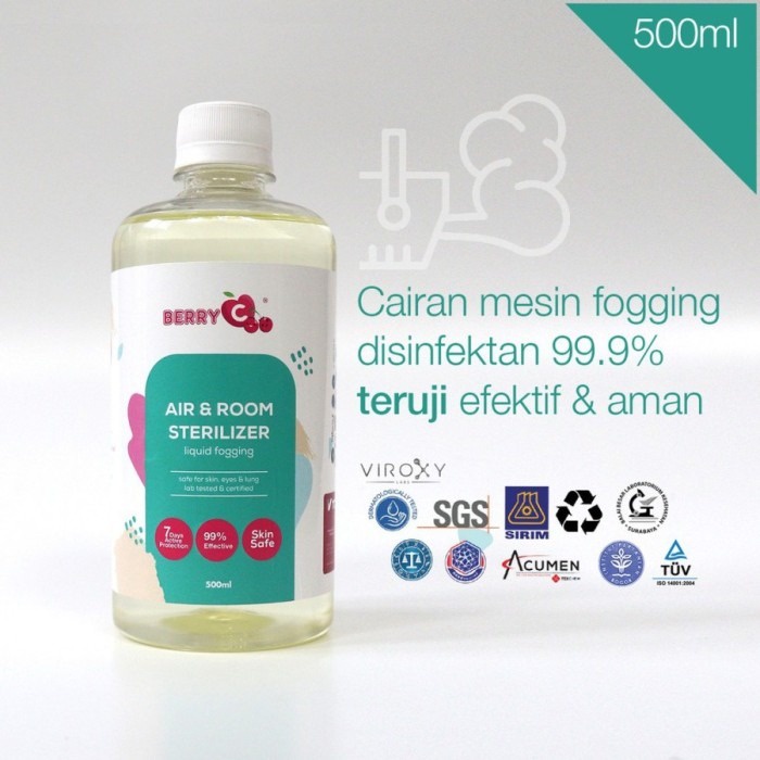 Berry C - Air and Room Sterilizer (Liquid Fogging Refill) 500ml