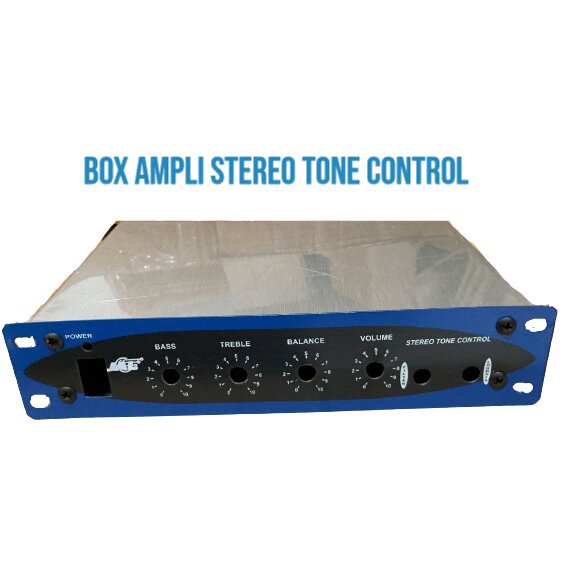 BOX POWER AMPLI STEREO TONE CONTROL BOX AMPLIFIER