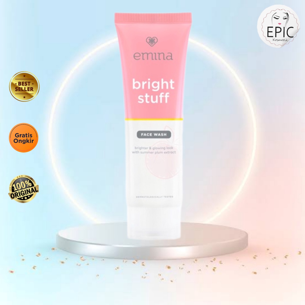 EMINA Bright Stuff Face Wash 50ml / FACIAL WASH EMINA