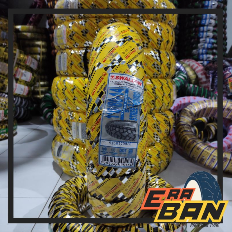 BAN SWALLOW SB 117 STREET ENDURO 110 80 RING 14 TUBELESS DUAL PURPOSE