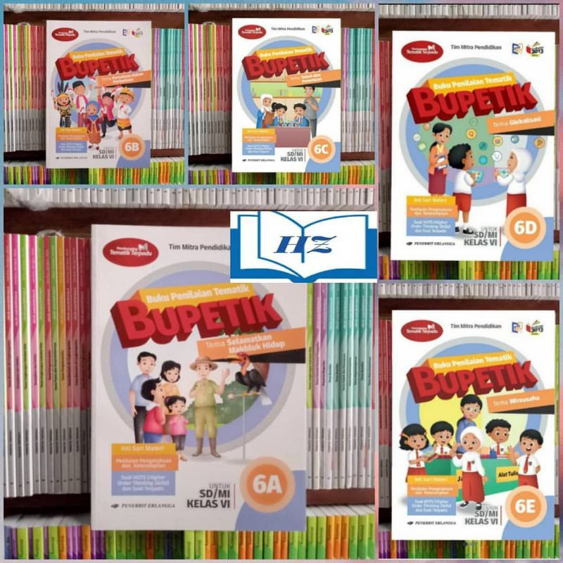 BUPETIK kelas 6 SD penerbit erlangga