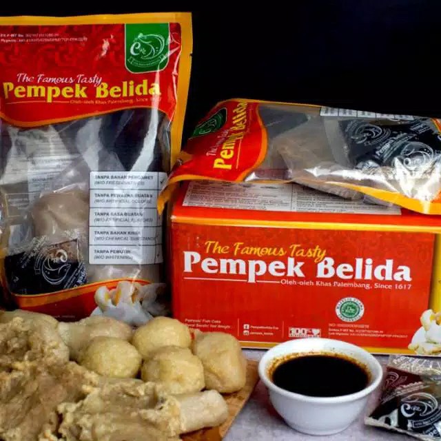 

Pempek Belida Asli ikan belida Oleh-oleh khas palembang, Asli enak, bersertifikat resmi MUI