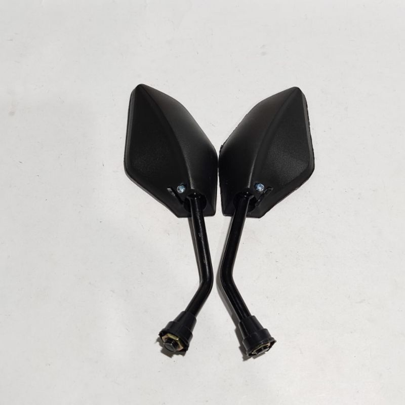 Spion motor model XMAX tangkai hitam