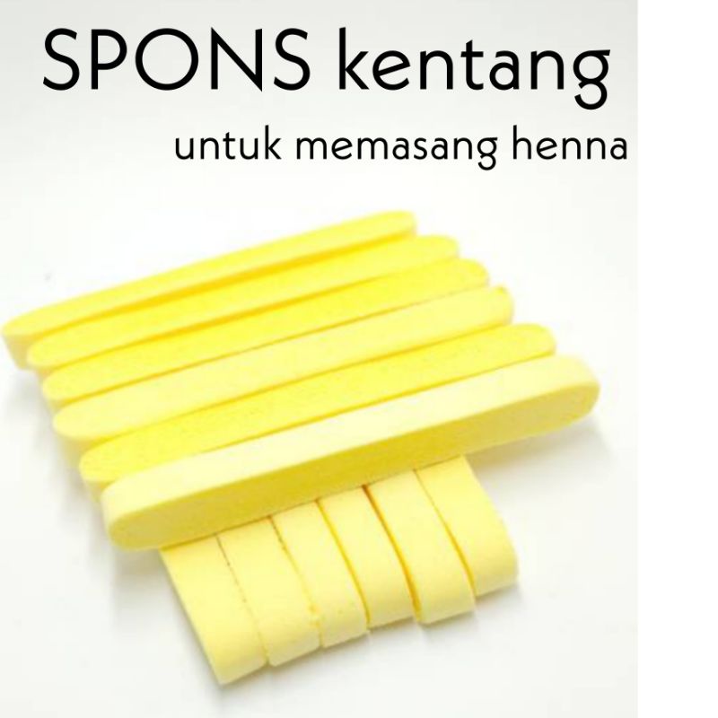 SPONS KENTANG/ SPONS KOMPRESS HENNA