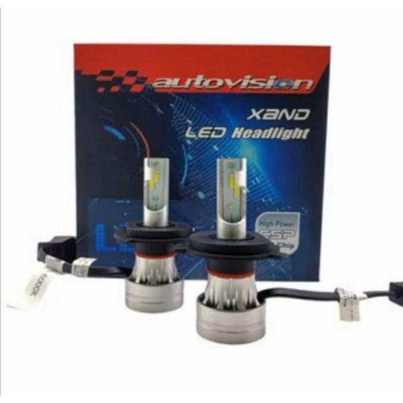 LED Lampu Utama H4 HI LOW Autovision Innova Lama Garansi Resmi 1 thn Produk Original
