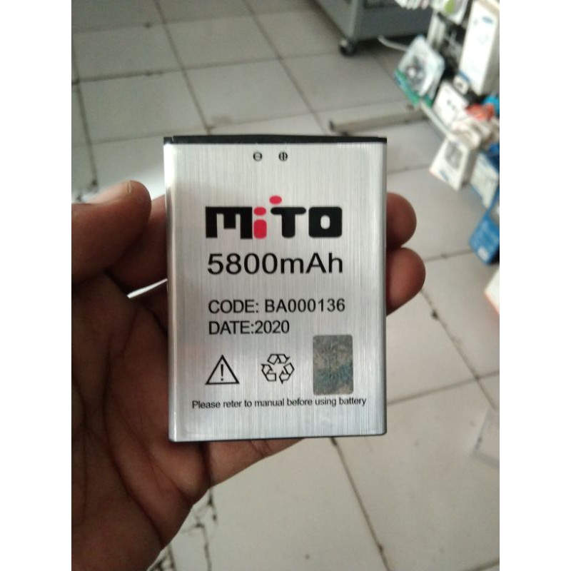 Battery Baterai Batre Hp Mito A16 Full View BA000136