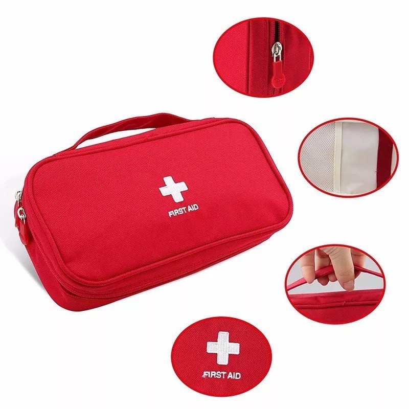 Tempat Obat P3K / Medicine Bag Organizer / First Aid Pouch SIZE L J37