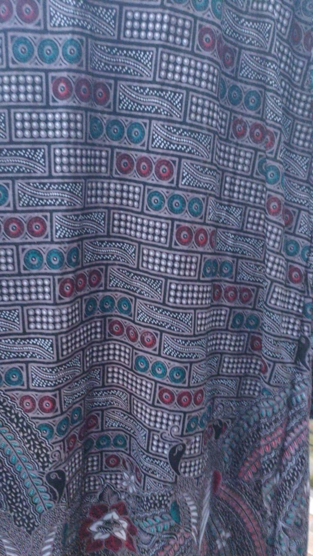 Batik Tunik Shibori Jumputan Terbaru Size S-3l / Hrb026 Yelbor