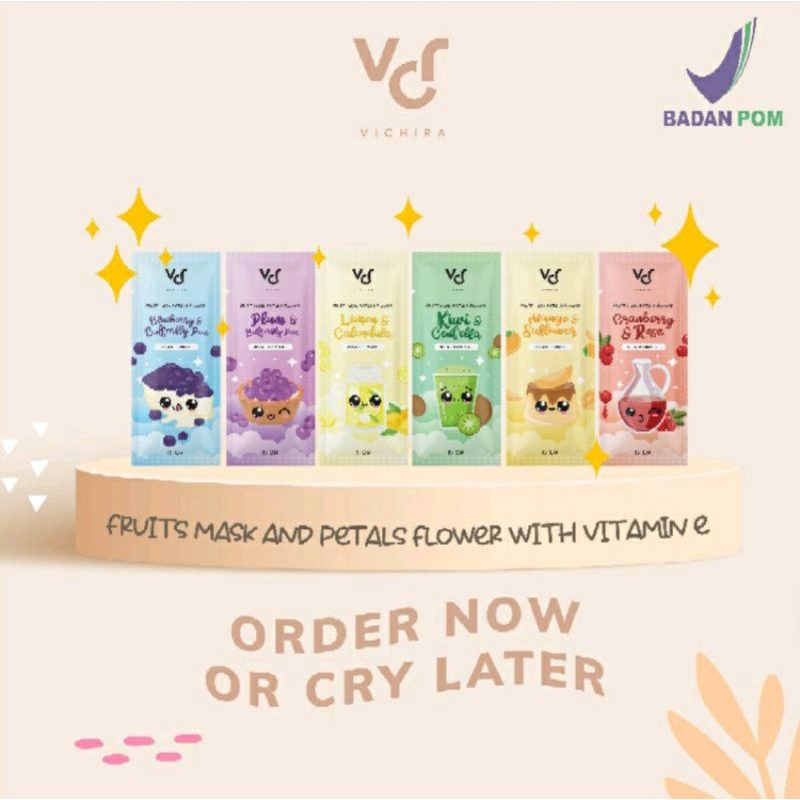 [Original] Vichira Masker Organik New Packaging BPOM