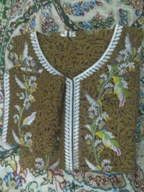 Tunik Batik Bordir/outer Batik/batik Kantor