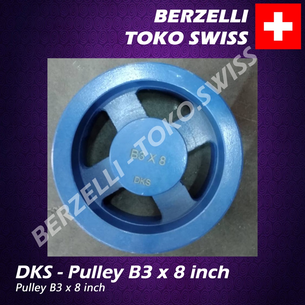 Pulley B3 x 8 inch