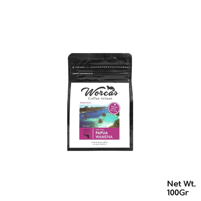 

Kopi Arabica Papua Wamena 100 Gram Medium Roast (Biji/Bubuk) - kkp807
