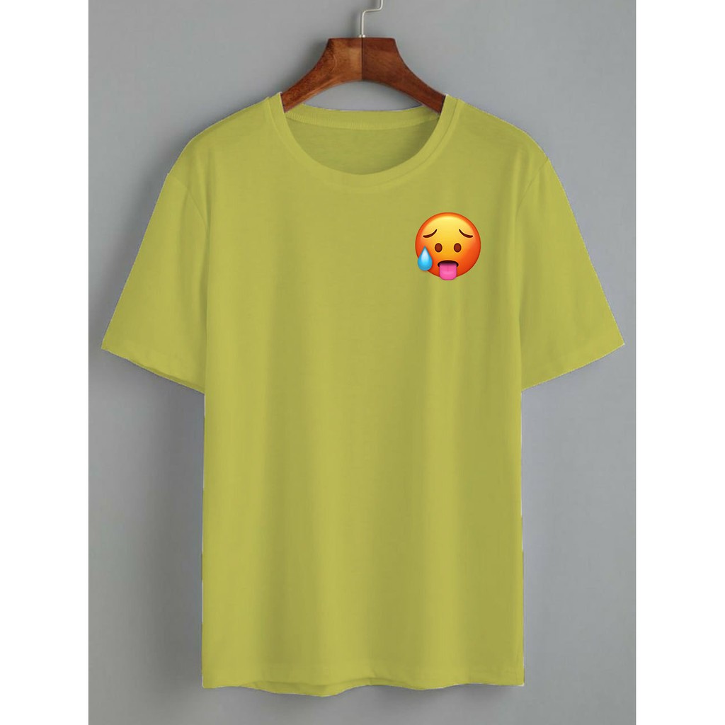 kaos emoji HOT/ kaos emoji / kaos KATUN 24S