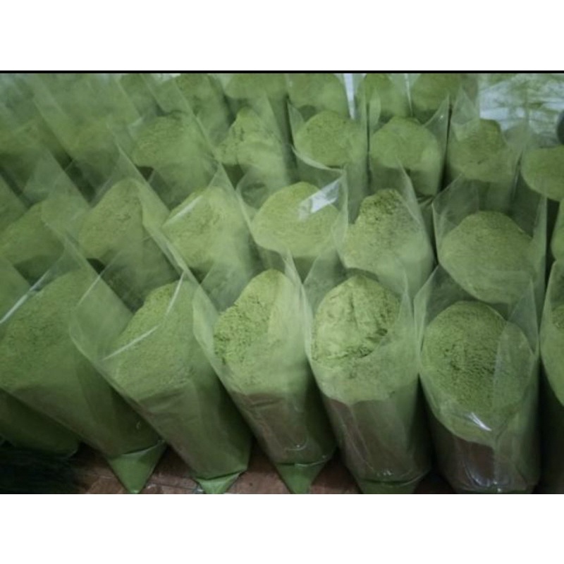 

Serbuk Bubuk Powder Daun Kelor Kualitas PREMIUM 1 Kg / Tepung daun Kelor asli kemasan 1 kg / tepung Moringa Oleifera Asli kemasan 1 kg